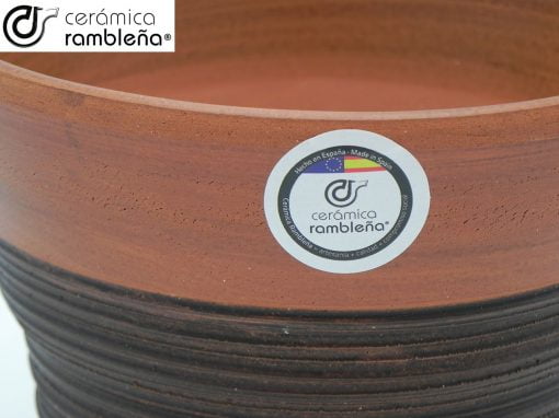 comprar-maceta-de-barro-rojo-marrón-nogal-modelo-J09-03