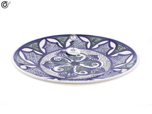 comprar-plato-pared-de-barro-blanco-decorado-modelo-d24-02