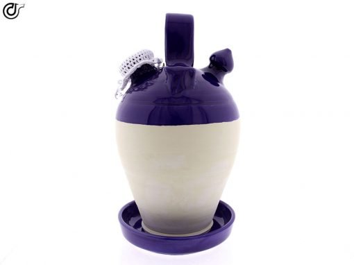 comprar-botijo-de-barro-tradicional-filo-azul-accesorios-incluidos-3