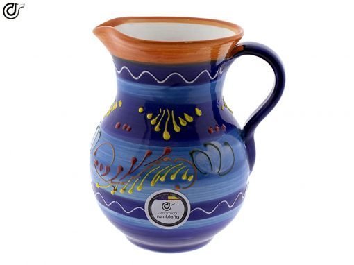 comprar-Jarra-de-agua-1-litro-azul-decorada-modelo-01-01
