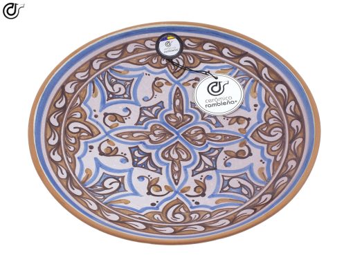 comprar-plato-decorativo-pared-plato-de-barro-rojo-modelo-D46-02