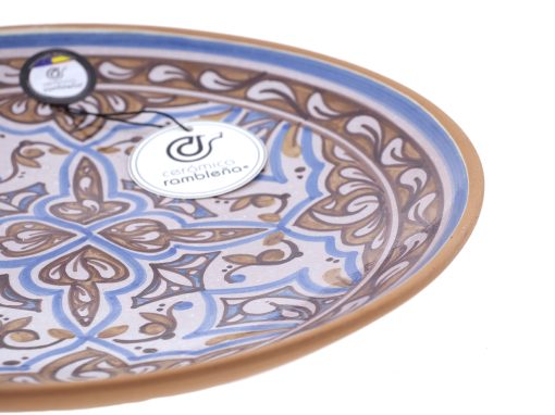 comprar-plato-decorativo-pared-plato-de-barro-rojo-modelo-D46-03