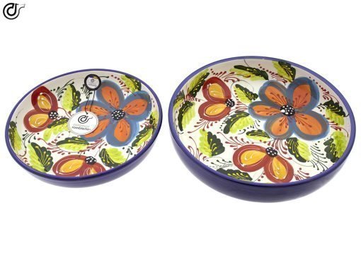 comprar-ensaladera-ceramica-ensaladera-decorado-flores-modelo-25-05
