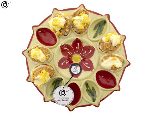 Comprar-plato-para-huevos-rellenos-bandeja-huevera-ceramica-comprar-modelo-m05-03