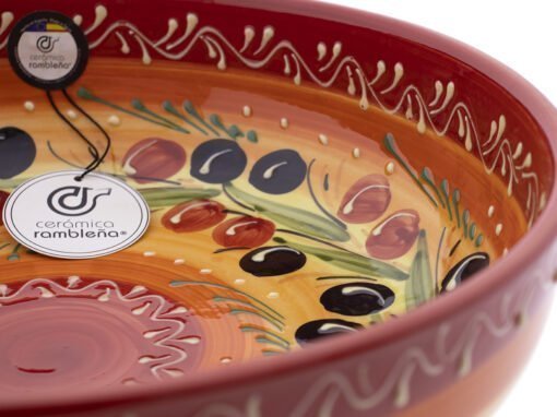 Comprar-ensaladera-ceramica-ensaladera-decorado-aceitunas-modelo-31-04